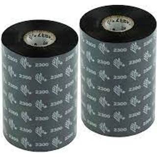 Zebra 2300, Wax, 110x300m - Sort - Notches - GT800