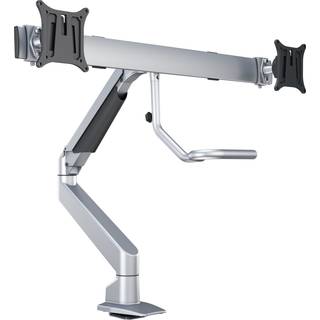 Multibrackets M VESA Gas Lift Arm w. Duo Crossbar 2 White