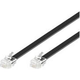 MICROCONNECT Modular Straight RJ12 6C/6P 2m