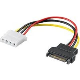 MICROCONNECT SATA 15 Male - 4pin female