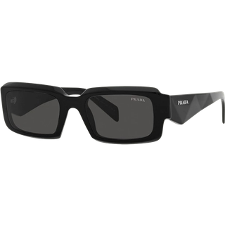 Prada PR 27ZSF Asian Fit 16K08Z 55 Solbriller Mænd Black - Black - 55mm