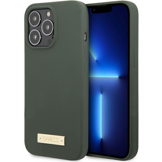 Guess iPhone 13 Pro Max grøn hardcase Silikone MagSafe