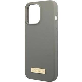 Guess iPhone 13 Pro Max grå hardcase Silikone MagSafe