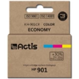 Actis standard KH-901CR - colour (cyan magenta yellow) - compatible - remanufactured - ink cartridge (alternative for: HP 901 HP CC656AE) - Blækpatron Cyan, Magenta, Gul