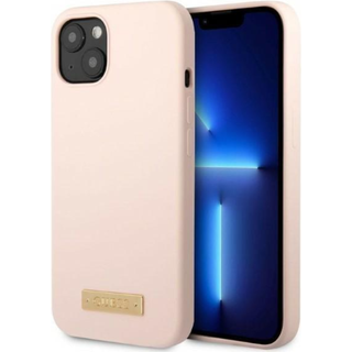 Guess iPhone 13 mini pink cover med MagSafe