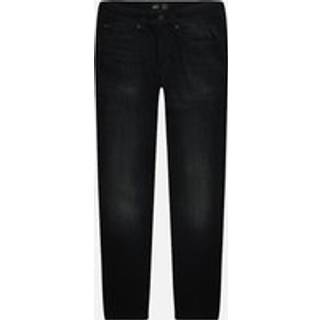BOSS Black Herren Jeans schwarz Slim Fit