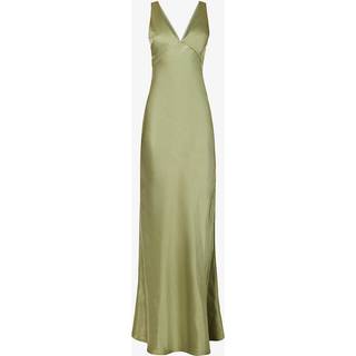 Six Stories Six Stories Twist Back Satin Flower Piger Kjole