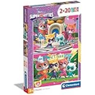 Clementoni Disney Super Småkatte 2x20 stk. puslespil