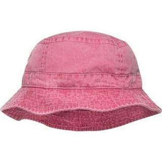 VA101 | Ferie-pigment farvet t?jvasket bomuld twill knusbar spand hat stil. XL-61 cm (7 5/8 """")- Nautisk r?d