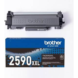 Brother TN2590XXL - Super High Yield - black - original - toner cartridge - Lasertoner Sort
