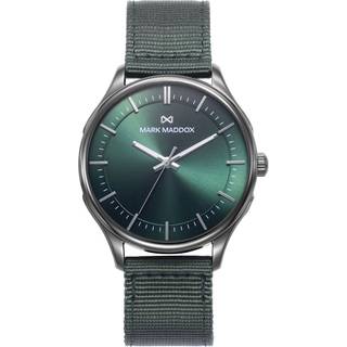 Mark Maddox HC1008-67 Greenwich Grøn/Tekstil Ø41 mm