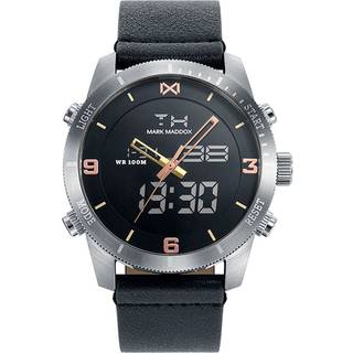 Mark Maddox HC1001-96 Mission LCD/Læder Ø43 mm