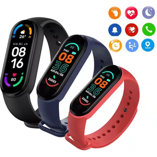 Smartwatch - m/Puls- & blodtryksmåler (vand- og støvafvisende) - Gul