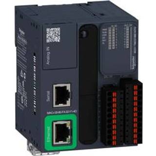 Schneider Tm221 plc, eth, di8,ai2,do8 pnp, fk, 24v