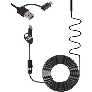 Endoskopinspektionskamera med USB/USB-C