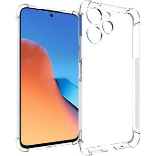EIDERWOOD Xiaomi Redmi 12 (4G) / 12 (5G) / Poco M6 Pro (5G) Fleksibelt Plastik Bagside Cover - Gennemsigtig