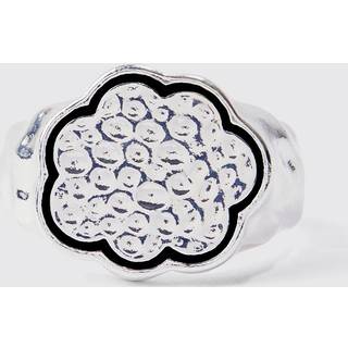 Mens Silver Cloud Ring
