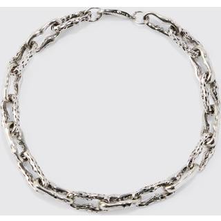 Mens Silver Chunky Chain Bracelet
