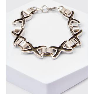 Mens Silver Chunky Chain Bracelet