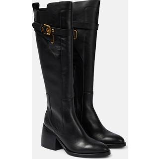 See By ChloÃ© Averi leather knee-high boots - black - EU 35