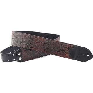 RightOnStraps Leathercraft Blackguard Guitarremmen Black