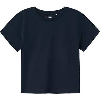 NAME IT Kort Boxy T-Shirt Vita Dark Sapphire