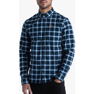 Luke 1977 Oxford Long Sleeve Shirt Navy