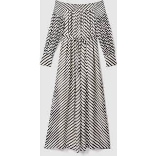 Reiss Fabia Stribet Bardot MaxikjoleEU 32 (UK 4)