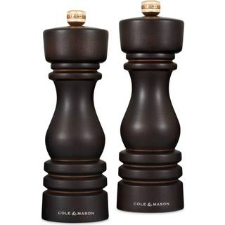 Cole & mason London salt og peber kværnsæt, chocolate