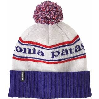 Patagonia Powder Town Beanie Park Stripe: Viking Blue, OneSize