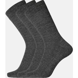 Dovre 3-pak Wool Socks - Darkgrey - Str 40/45