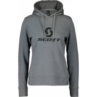 SCOTT Icon Hoody til Kvinder, Grå - Størrelse Large