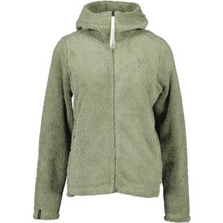 Didriksons Women's Anniken Full Zip 2 Fleecejakke Damer størrelse 32 farve olivengrøn