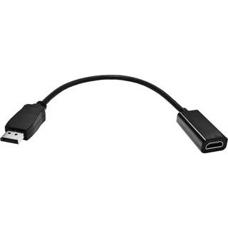 NÖRDIC DisplayPort skulle HDMI-adapter ho 4Kx2K i 30Hz 4,96Gbps belagte stik 20cm