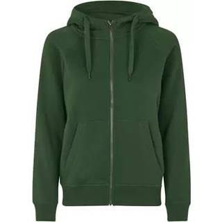 ID 0639 CORE hoodie zip dame Flaskegrøn 2XL