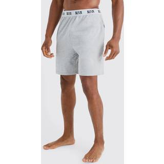 Mens Grey Man Loungewear Shorts