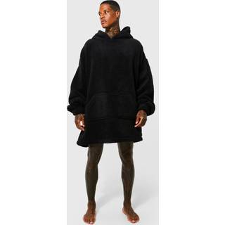 Mens Black Extreme Oversized Hoodie