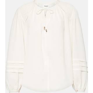 Marant Etoile Lamaya crÃªpe blouse - white - XS
