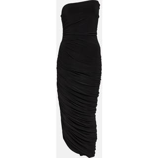 Norma Kamali Diana strapless jersey midi dress - black - XS