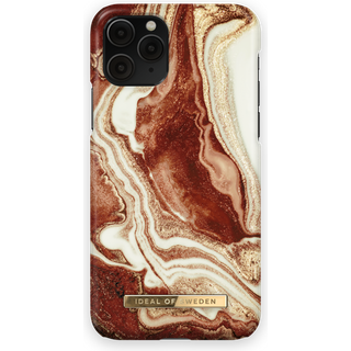Printed Case Golden Rusty Marble