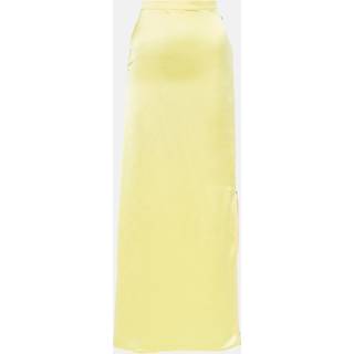 JW Anderson Asymmetric crÃªpe miniskirt - yellow - XL