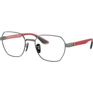 Ray - Ban Unisex RX6594M F096 Optiske stel Metal Grå Transparent Geometrisk Normal