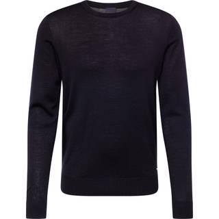 bugatti Herren Pullover schwarz unifarben
