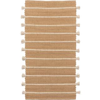 Broste Copenhagen Ezra tæppe 70x140 cm Natural-off white