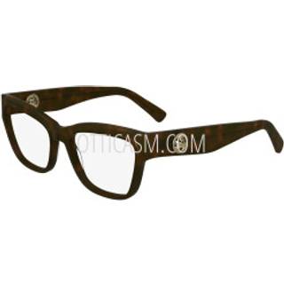 LONGCHAMP Kvinde LO2743 242 Optiske stel Acetat Havana Cat Eye Normal Normal