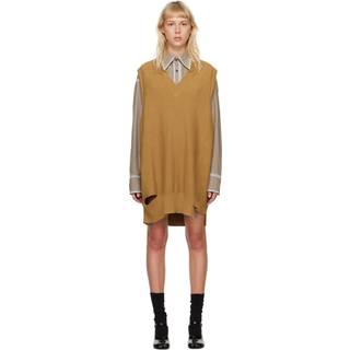 Mini dress - Camel - M