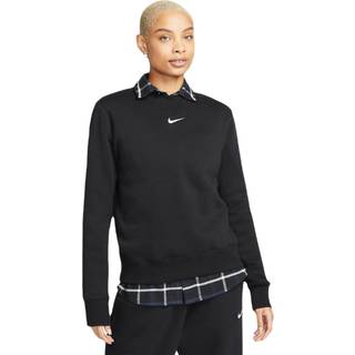 Nike Sportswear Phoenix Fleece-sweatshirt med rund hals til kvinder - sort - XS (EU 32-34)