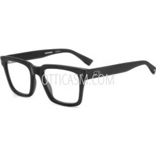 Dsquared2 Mand ICON 0013 003 Optiske stel Acetat Sort-opaque Firkantet