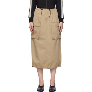 Midi skirt - Beige - 44