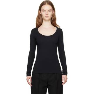 Toteme Ribbed-knit cotton jersey top - white - XS